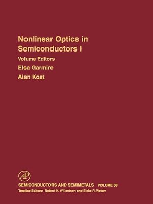 cover image of Nonlinear Optics in Semiconductors I